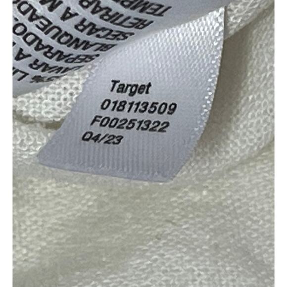 A New Day Cream Loose Fit Casual Slash Pocket High Rise Paperbag Shorts Size M - Picture 7 of 7